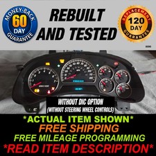2002-2005 GMC Envoy Gauge Cluster picture