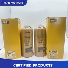 New 2 Pack Caterpillar 2568753 256-8753 FUEL WATER SEPARATOR High Efficiency US picture