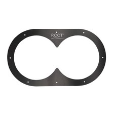 Aluminum Exhaust Bezels Black Chrome Side Exit Nut Color picture