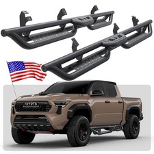 Running Boards FIT 2024-2026 TOYOTA Tacoma Double/Crew Cab Side Step Heavy Duty picture