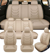 For Lexus Leather Car Seat Covers 5-Seats Front & Rear Full Set Protectors Pad picture