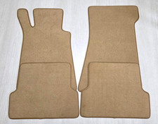 New R107 Floor Mat Mercedes SL R107 350sl 380sl 500sl 560sl Mat Velour PALOMINO picture
