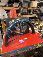Harley Hummer Rear Fender Original K Model Skinny Narrow Frame 125 Vintage Vtg picture