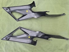 DUCATI 848 1098 1198 OEM GAS FUEL TANK TAIL SIDE COVER FAIRINGS (LEFT + RIGHT) picture