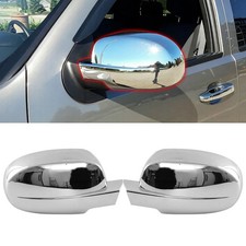 FOR 2007-13 SILVERADO SUBURBAN TAHOE SIERRA YUKON CHROME SIDE MIRROR FULL COVERS picture