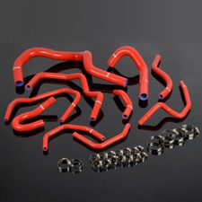 Red Silicone Radiator Coolant Hose Pipe Kit Fit For 1998-2001 Honda CRV MK1 picture