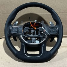 NEW OEM 2021-2024 Ram TRX 1500 Steering Wheel w/Carbon Fiber & Suede 7FX561TRAA picture
