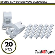 20Pcs Radiator Grille Retainer Clips for Chevrolet Silverado GMC Zinc Organic picture