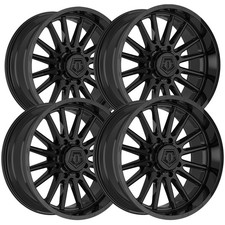 (Set of 4) TIS 567B 24x12 8x170 -44mm Gloss Black Wheels Rims 24