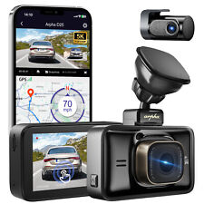 5K Dash Cam 4K+2K Car DVD 5GHz-WiFi GPS 128GB EMMC Night Vision Parking Mode D25 picture
