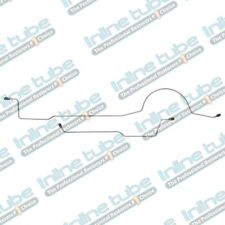 1970-72 Mopar E Body T/A Aar  Cuda Challenger Rear Axle Brake Lines Stainless picture