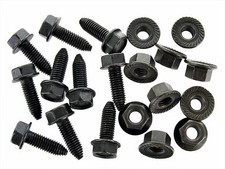 TOYOTA 8mm Body Bolts & Nuts- M8-1.25 x 25mm Long- 13mm Hex- 20pcs (10ea)- #133 picture