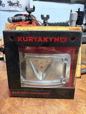 Kuryakyn 9171 Curved Laydown License Plate Holder 4in 7in NEW picture