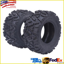 2 Pack 26x12-12 ATV Tires 6Ply 26x12x12 UTV Tires 26 12 12 All Terrain Mud Tyres picture
