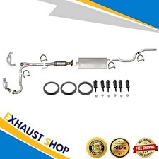 Full Exhaust System For 2002-2003 Jeep Liberty 3.7L With Cats To 02/14/03 picture