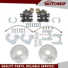 New Fits for Ford 9 Inch Bolt-On Rear Disc Brake Kit w/ E-Brake Caliper picture