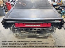 08-14 Dodge Challenger RT Hemi USED Rear Trunk With Spoiler / Lamp Black PX8 picture