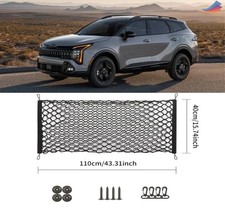 For KIA SPORTAGE 2023-2026 Rear Trunk Envelope Style Organizer Mesh Cargo Net picture