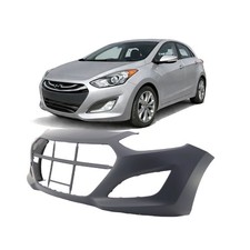 2013-2017 Hyundai Elantra GT Primed Front Bumper Cover HY1000196 86511A5000 picture