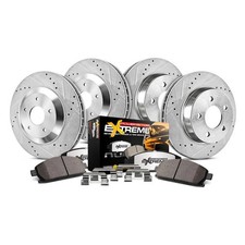 PowerStop K2074-36 Brake Kit For Chevy Express 3500 2003-2016 Front Rear picture