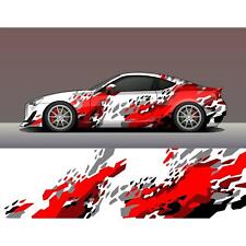 Design Die Cut Car Livery Decal Racing Car Stripe Both Sides Wrap Vinyl Sticker picture