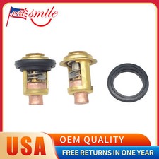 2Pcs Thermostat Kit For Mercury For Marine 143F Degree 135-150HP 75692Q2 75692T picture
