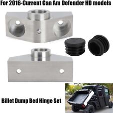 For 2016-24 Can-Am Defender Billet Dump Bed Hinge Kit Pair Defender HD5 HD8 HD10 picture