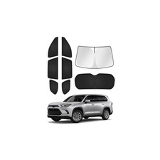 Canvcle Sunshades for 2024-2025 Toyota Grand Highlander 2024-present, Black  picture
