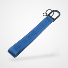 Porsche Blue Lanyard Strap Keychain Woven Porsche Logo Wrist Key Ring picture