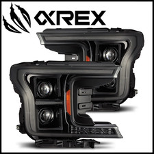 AlphaRex Alpha-Black MK II LUXX LED Projector Headlights 2018-2020 Ford F-150 picture