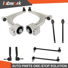 Labwork Front Tie Rods Sway Bar Links Control Arms Kit 04-12 For Chevy Malibu 8x picture