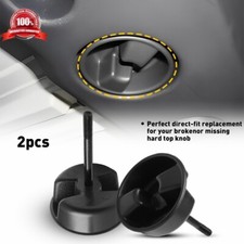 2X Hardtop Top Hard Panel Mounting Screw Knob For 2007-2018 Jeep Wrangler JK picture