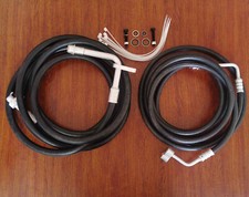 Rear Auxiliary AC Hoses Lines Set for 2007-14 Cadillac Escalade Short Version picture
