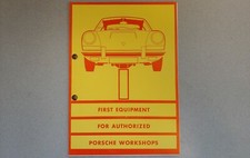 MINT ORIGINAL PORSCHE 911 912 911S 1ST EQUIP FOR AUTHORIZED PORSCHE WORKSHOP 67 picture