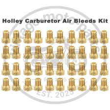 40 PACK For Holley Carburetor AIR BLEEDS Assortment Kit .025 in.-.070 in. -US picture