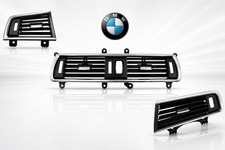 BMW F07 5 Series GT 535i 550i Center Air Grille Left Right Set OEM NEW picture