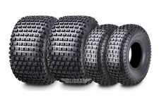 Set of 4 UTV ATV tires 20x7-8 & 22x11-8 for 83-87 Suzuki LT125 LT185 Quadrunner picture
