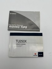 Suzuki TU250X Motorcycle Owner Operator Manual and Riding Tips picture