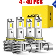 4-40X AUXITO 9006 9005 White 6500K 30000LM LED Headlight Bulbs Hi/Lo Beam DRL M6 picture