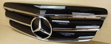 Black 3-Fins Front Grille Chrome Star for 07-09 Mercede Benz S600 S550 S450 S63 picture