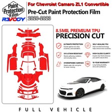 For Chevrolet Camaro ZL1 Convertible 2020-2023 PreCut PPF Full Body 8.5Mil Kit picture