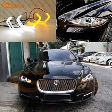 For Jaguar XJ XJR XF XE F Pace Concept M4 Iconic Style LED Angel Eyes Halo Rings picture