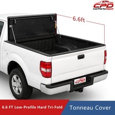 6.5FT Low Profile Flip Up FRP Tonneau Cover For 2004-2014 Ford F-150 & Lincoln picture