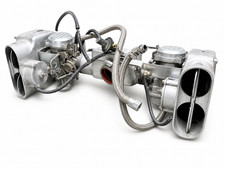 Harley Big Twin Vintage Kuryakyn Dual CV Carburetor Intake Manifold Assembly  picture