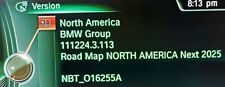 Genuine Road Map BMW North America Next 2025 Navigation + FSC Lifetime Code picture