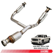 Catalytic Converter Set Direct-Fit for 2014-2018 GMC Sierra 1500 4.3L 5.3L picture