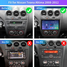 4+32GB Car Radio Stereo Android 13 GPS Navi 48EQ Cam For Nissan Altima 2008-2012 picture