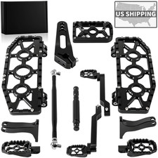 Floorboards MX Foot Boards for Harley Touring Road Street Electra Glide 2008-26 picture