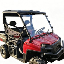 Full Windshield Window for 2017-2022 Ranger 570-6 Full-Size With Round Tube Cage picture