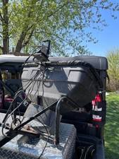 back of atv or truck salt spreader picture